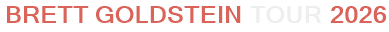 Brett Goldstein Tour 2026